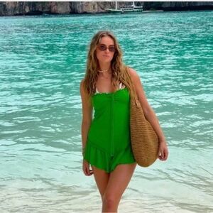 Out From Under Romper Sandstorm Urban Outfitters Size Medium New without tags